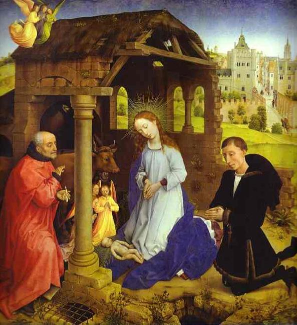 Rogier van der Weyden Middelburg Altarpiece oil painting image